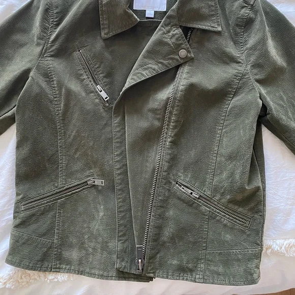 NWOT Anthropologie Biddle Moto Jacket by ett:twa - Picture 2 of 4